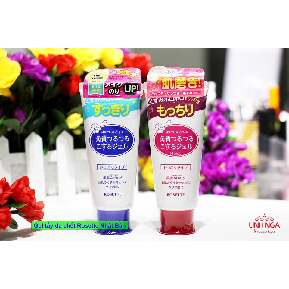 Tẩy da chết Rosette Peeling Nhật