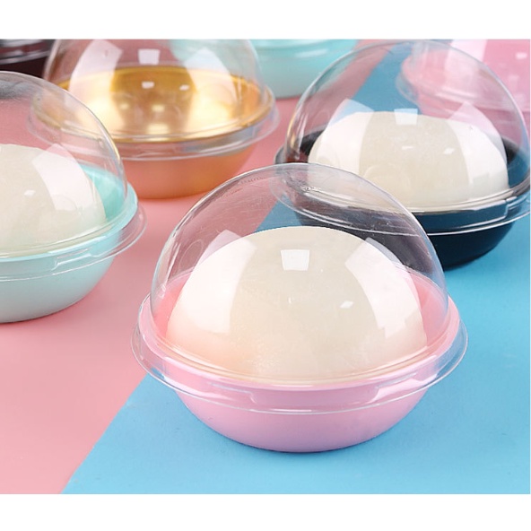 50 Hộp bánh trung thu đài loan nhí màu đen hay bánh mochi siêu cute