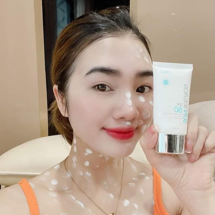 Kem chống nắng MORENA Huyền Phi, chỉ số chống nắng SPF50+ dưỡng da dưỡng ẩm bảo vệ da khỏi tia UV 50ml