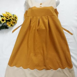 Váy dạ bầu  (váy mặc Đông vải dày )