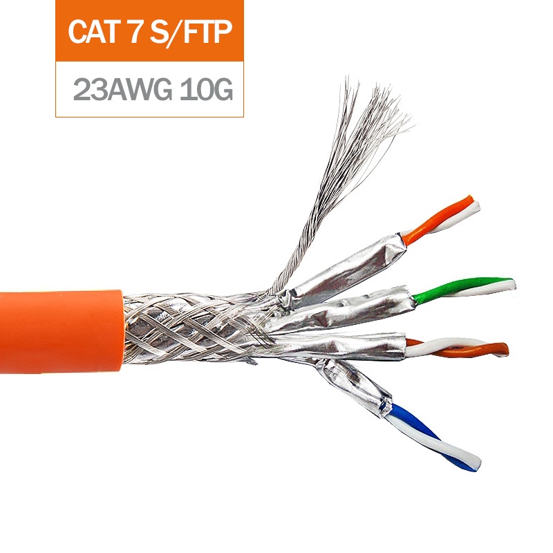 Dây Cáp Mạng Linkwylan Cat7 23AWG Hỗ Trợ 4Ppe 10G 1200Mhz