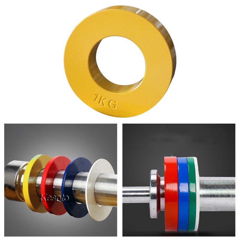 Đĩa trọng lượng phân số bằng thép Tập thể dục quá tải tiến bộ