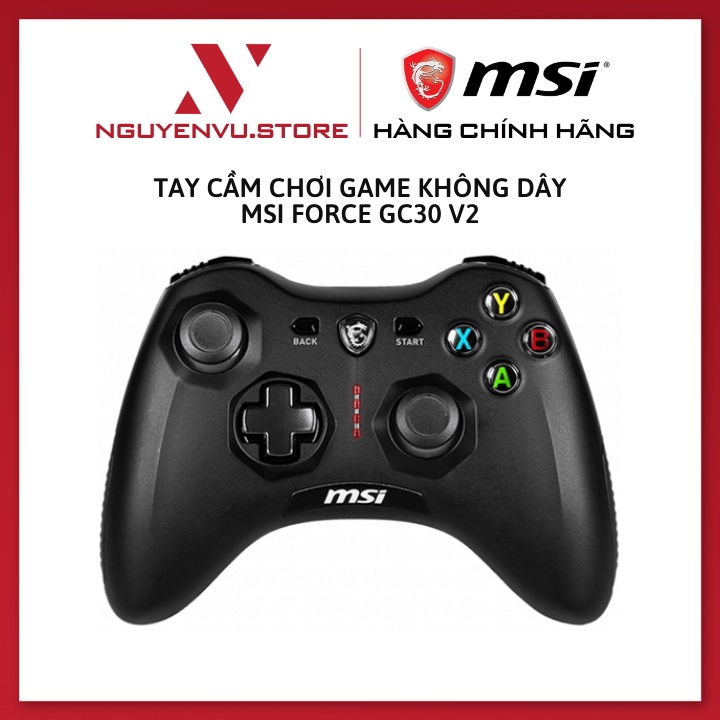 Tay cầm chơi game MSI Force GC30 V2 Hàng chính hãng