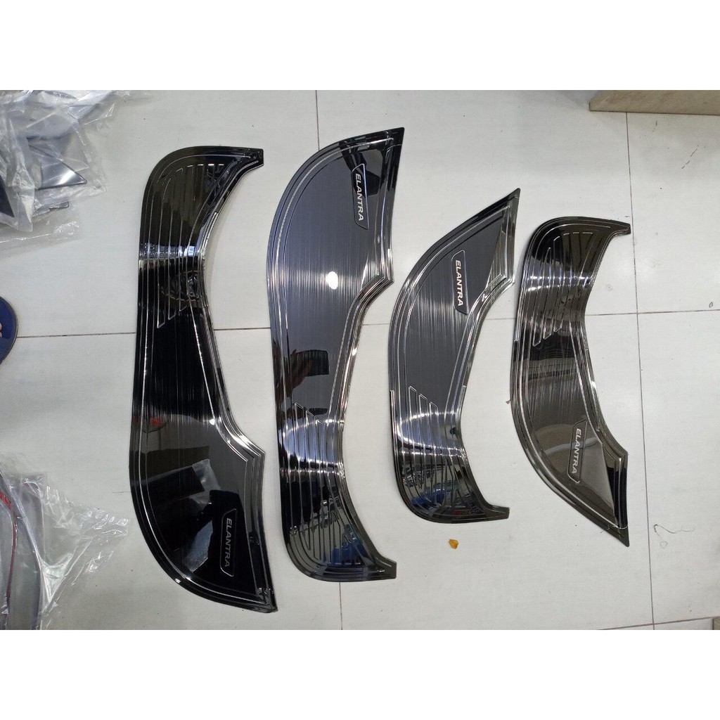 Ốp Tapli Cánh Cửa, màng loa Xe Elantra 2016 - 2021, Hàng TiTan Cao Cấp - Giá 1 bộ