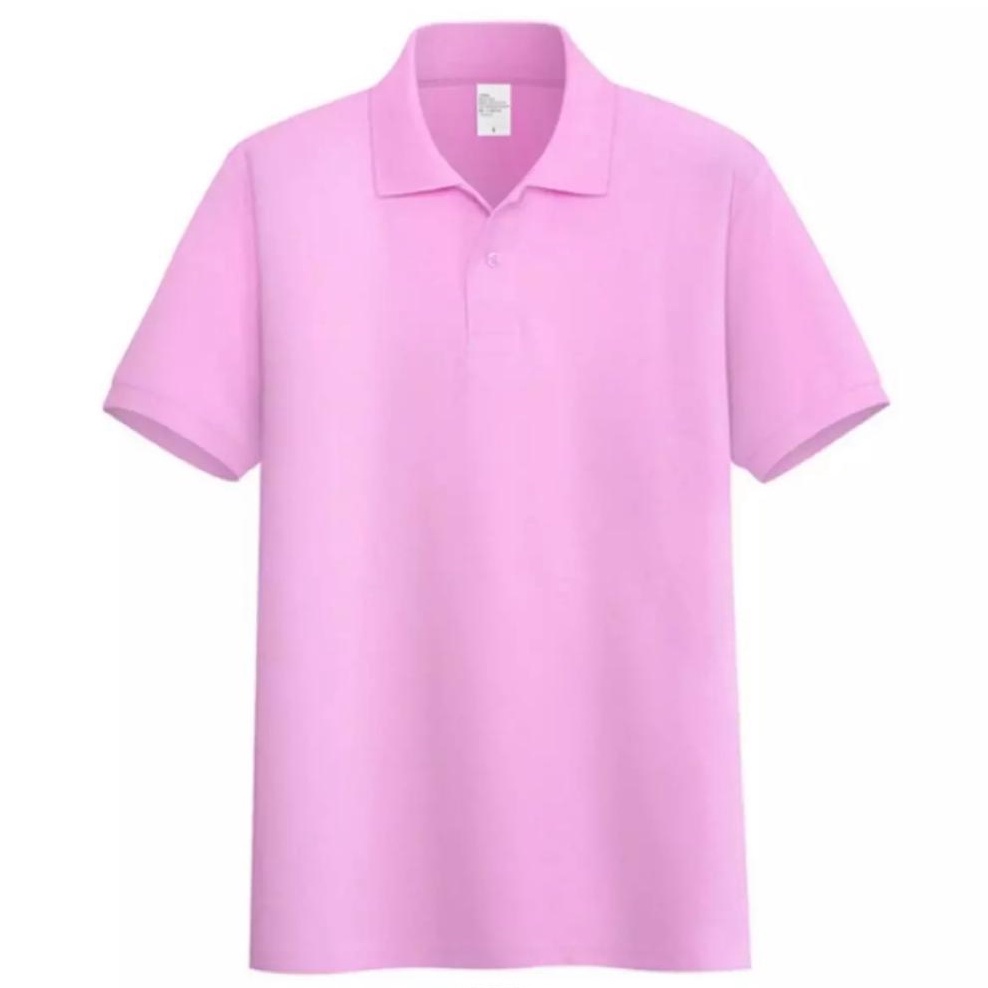 Sonclothing - Áo Thun polo Trơn Màu Hồng Baby | Áo Sơ Mi Ngắn Tay Thời Trang Dành Cho Nam