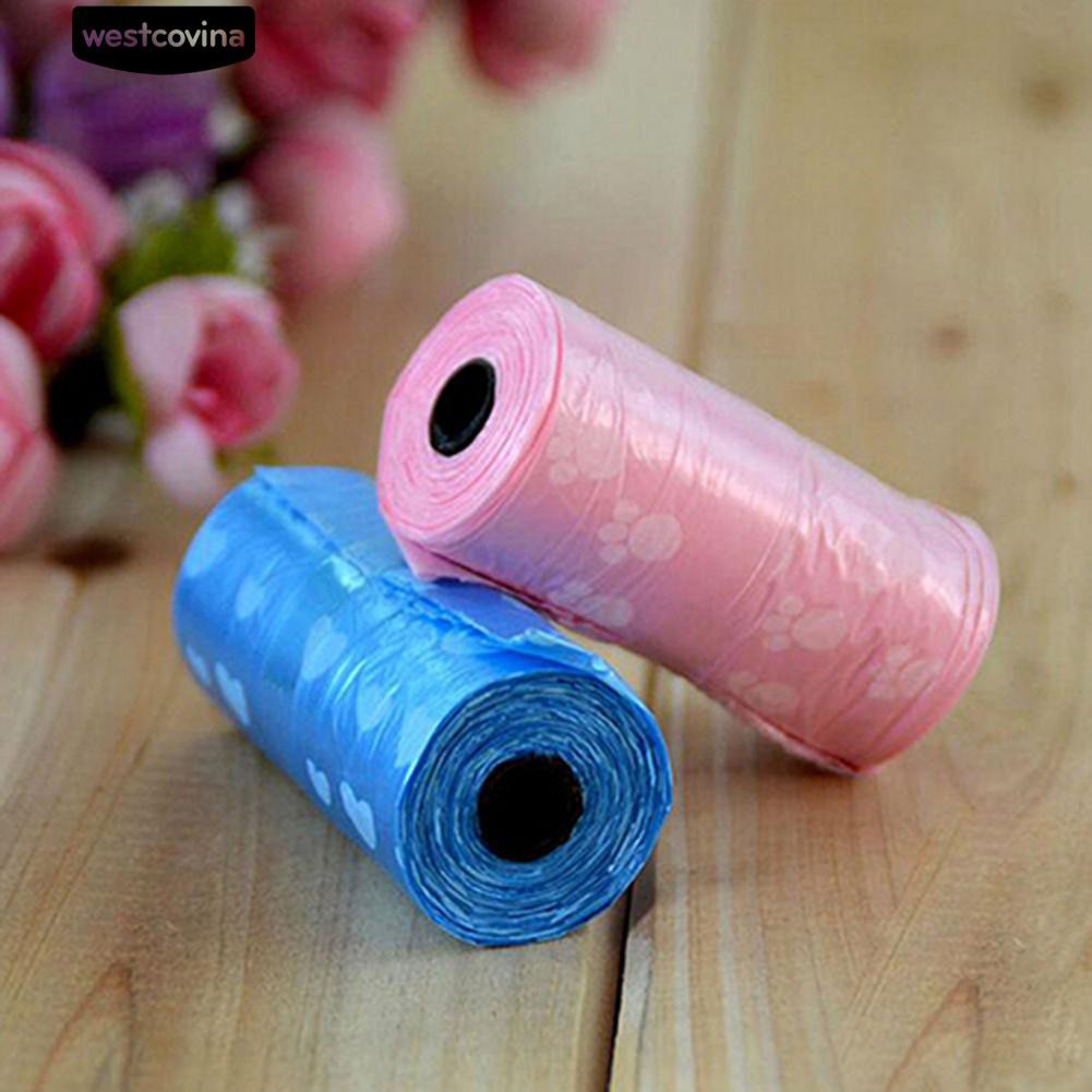 Cuộn 15 túi đựng phân thú cưng