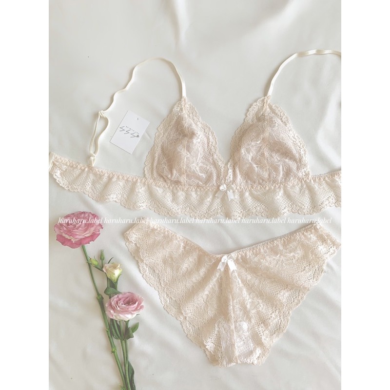 Peony Bralette ren cao cấp haruharu.label - Tự thiết kế | BigBuy360 - bigbuy360.vn