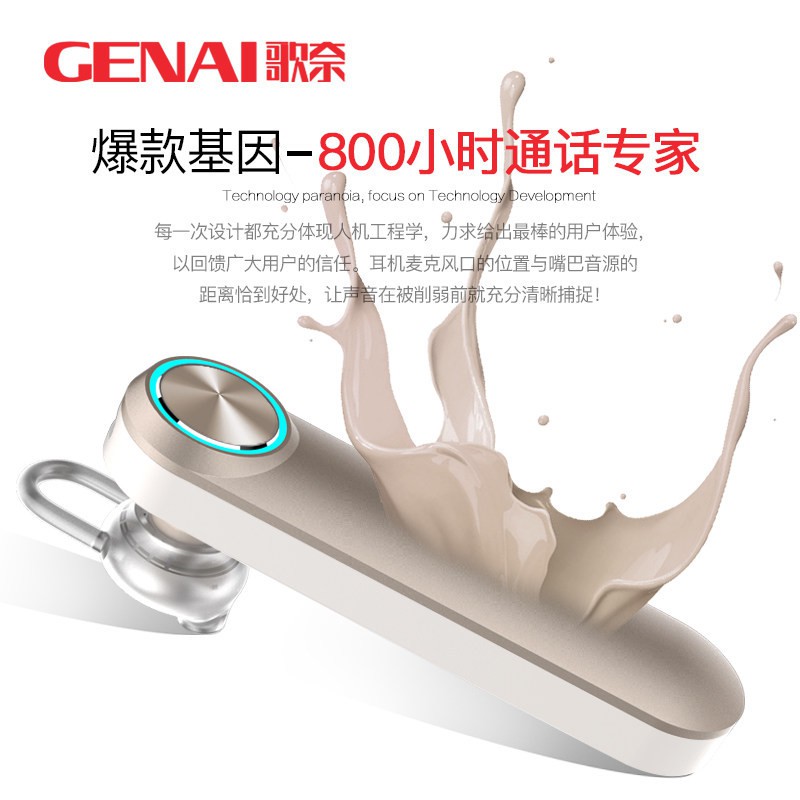 Tai Nghe Bluetooth Đơn Genai Blue 8A Pro | BigBuy360 - bigbuy360.vn