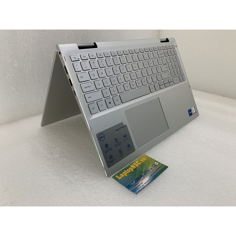 Laptop Dell Inspiron 7506 Core i5 thế hệ 11 màn hình cảm ứng lật ngược 360 độ