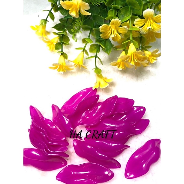 Cánh MẪU ĐƠN nhỏ,vật liệu làm hoa pha lê Handmade, DIY