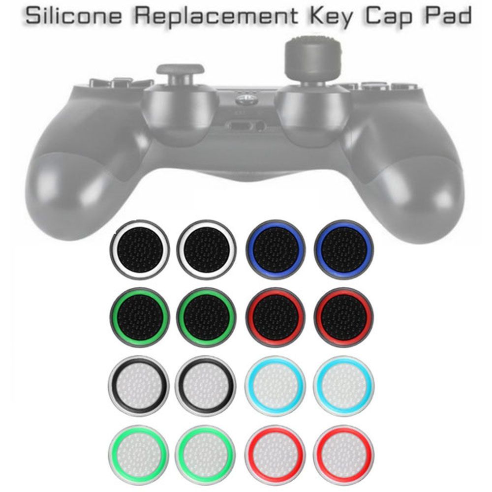 Set 2 Nắp Silicon Bảo Vệ Nút Bấm Tay Cầm Chơi Game Xbox 360 Ps4 Ps3 | BigBuy360 - bigbuy360.vn