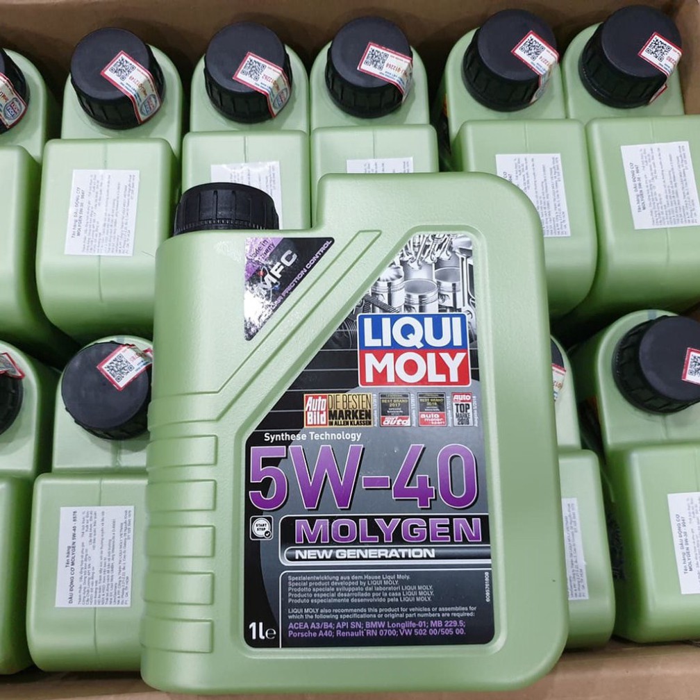 Dầu Nhớt Xe Tay Ga Liqui Moly 5w40 MolyGen 1L