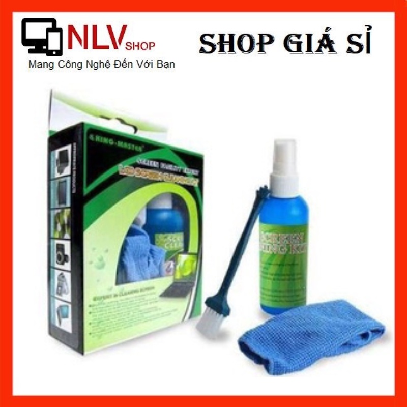 Bộ 3 món vệ sinh bàn phím cho máy tính,laptop