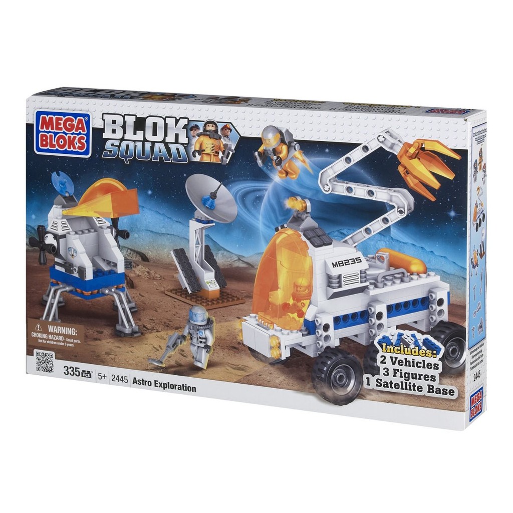 Mega bloks 2445 bộ lắp ráp nhà du hành vũ trụ - ảnh sản phẩm 1