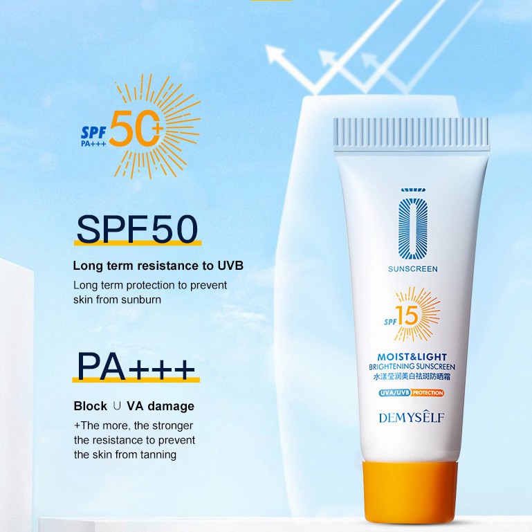 (Hàng Mới Về) kem chống nắng body Spf 15 Làm Trắng Dưỡng Ẩm Kiểm Soát Dầu Cho Da Mặt Và Cơ Thể | BigBuy360 - bigbuy360.vn