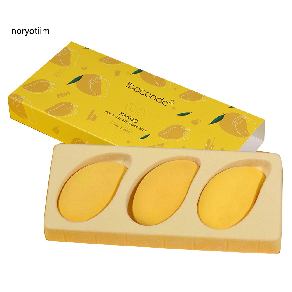 Set 3 mút trang điểm hình quả xoài độc đáo
 | BigBuy360 - bigbuy360.vn