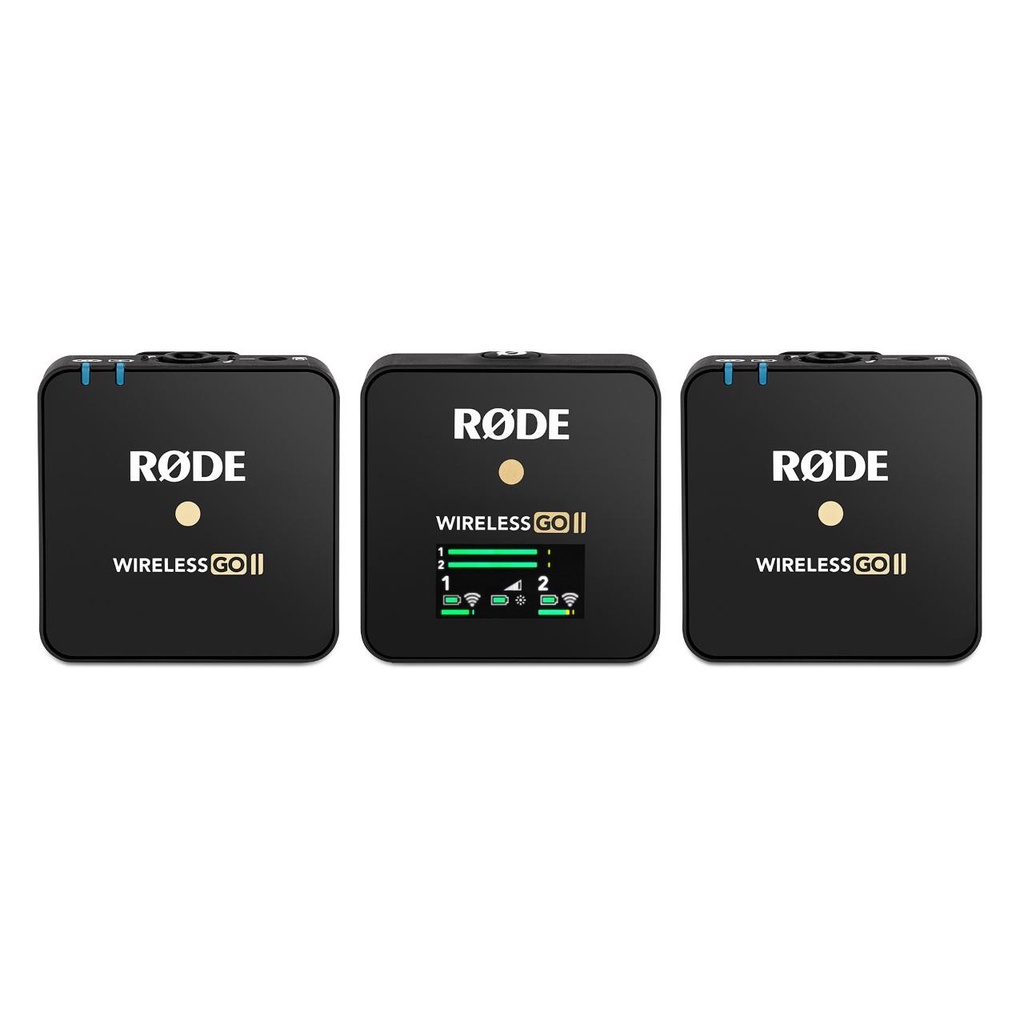 Micro Cài Áo Không Dây Cho Máy Ảnh, Máy Quay Rode Wireless GO II 2 Siêu Nhỏ Gọn, Sóng 2.4G