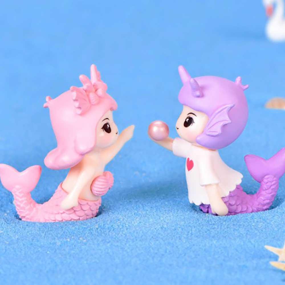 Mô Hình Hồ Cá Mini Bằng Nhựa Độc Đáo Dùng Trang Trí DIY