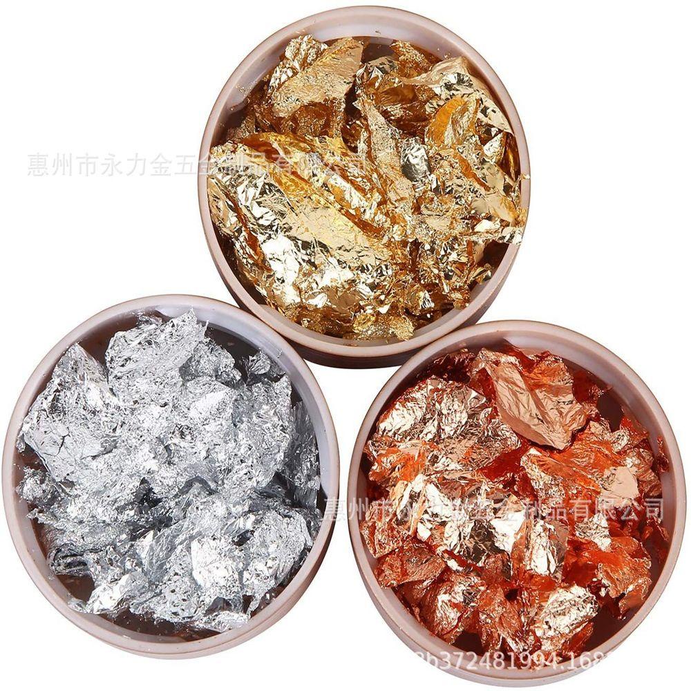 Nhũ Kim Tuyến Lấp Lánh Trang Trí Nhà Cửa|Cuộn Lá Đồng 3 / 5 / 10g Lấp Lánh Dùng Trang Trí