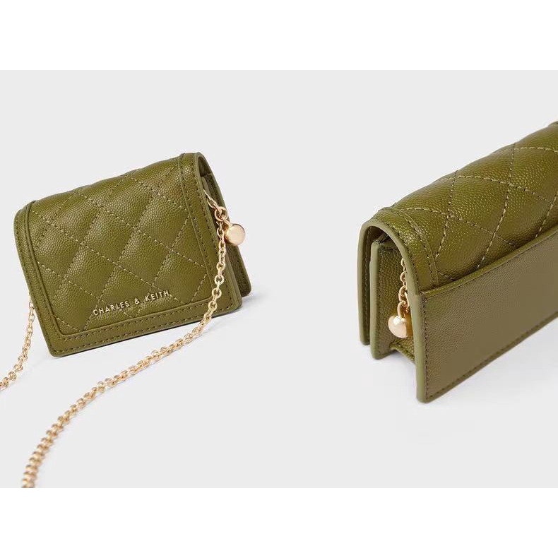 Ví khâu nhỏ 50701179 có dây đeo chéo nhiều ngăn đựng thẻ cho nữ