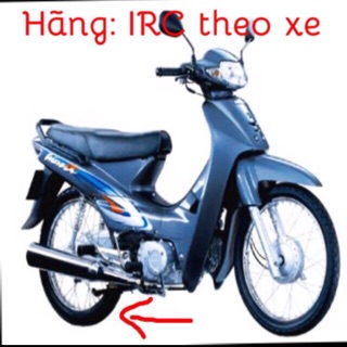 Lốp sau xe wave chính hãng theo xe, lốp sau irc xe Wave, vỏ xe wave