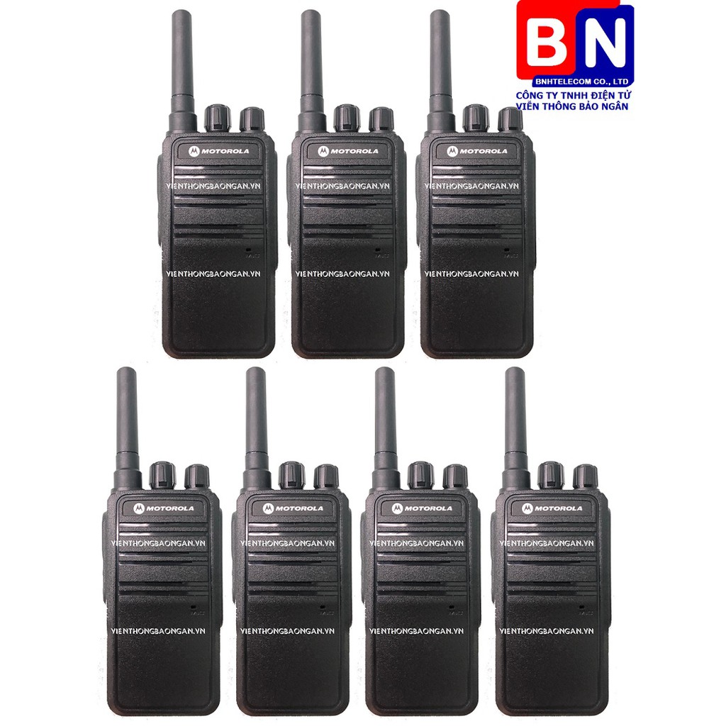 Bộ 7 Máy Bộ đàm Motorola GP900S(Loa chống bụi, Dung lượng pin cực lớn &gt;12 tiếng, cự ly liên lạc xa, siêu bền)GP-900S