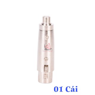 Jack chuyển đổi canon ra Av, 01 Jack hoa sen ra canon, jack out tín hiệu các thiết bị âm thanh