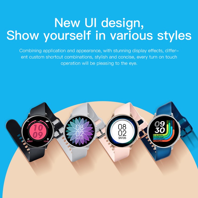 Đồng Hồ Thông Minh Vend C10 Kết Nối Bluetooth Theo Dõi Sức Khỏe Kèm Phụ Kiện