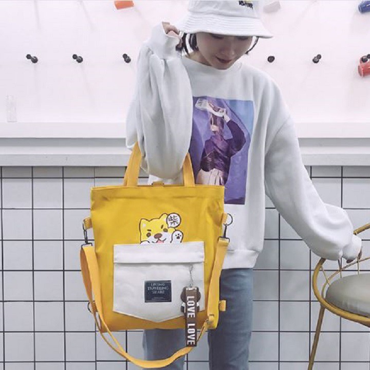 TÚI TOTE CHÓ CON XINH XẮN