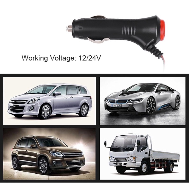 Tẩu sạc xe hơi/mô tô 12V có công tắc