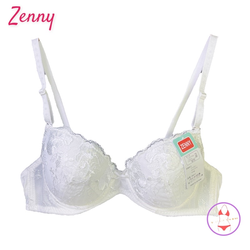 Áo ngực ren xuất Nhật không mút có gọng, họa tiết thêu nổi bắt mắt đa dạng màu sắc