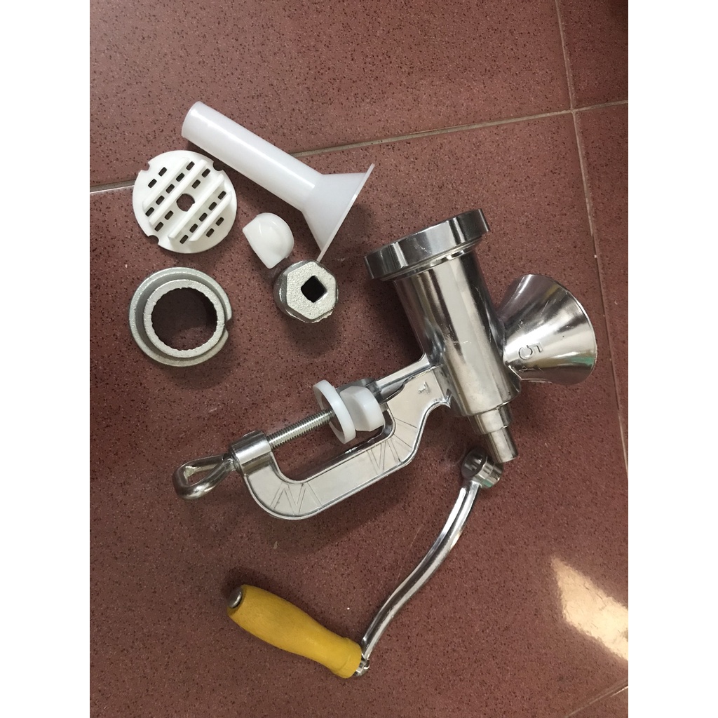 Máy xay thịt kèm ống nhồi làm xúc xích lạp xưởng