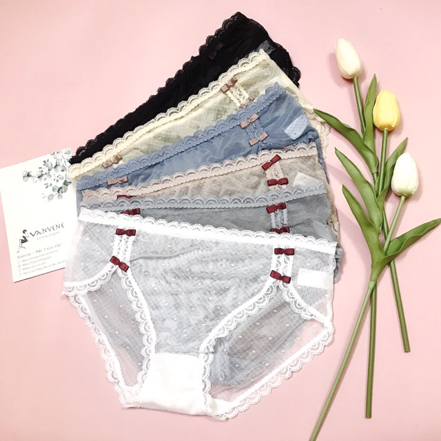 QUẦN LÓT REN LƯỚI PHỐI NƠ XINH XẮN THOÁNG MÁT FREE SIZE Q830 | BigBuy360 - bigbuy360.vn