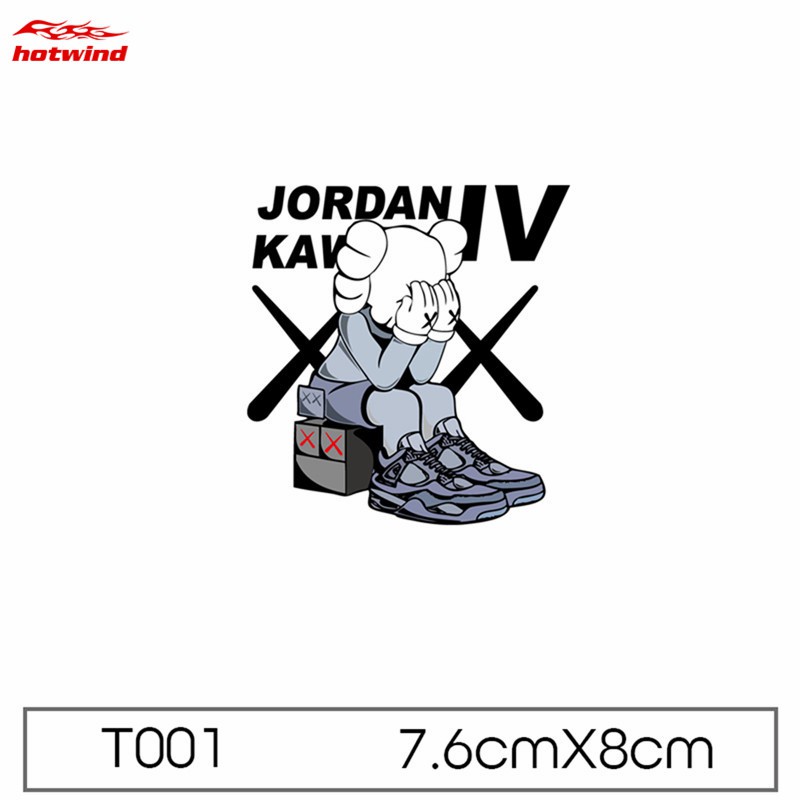 HW Sesame Street Iron Heat Transfer Printing Pattern Sticker Household DIY Shirts Clothes Patches