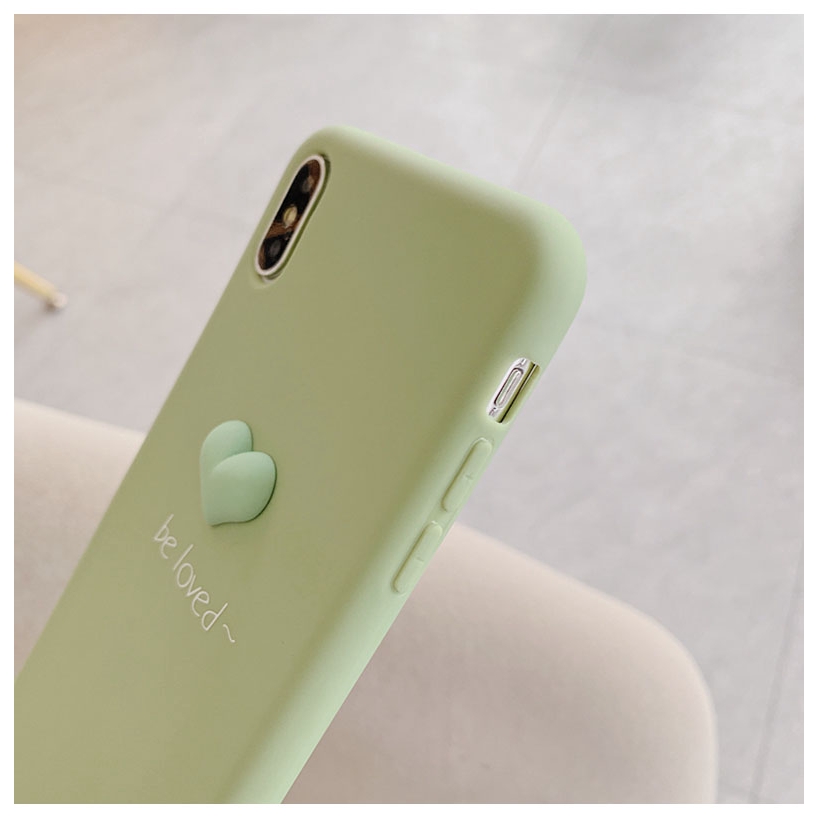 Ốp lưng iphone Tim tí hon 3d trơn 5s/6/6s/6plus/6s plus/7/8/7plus/8plus/x/xs/xs max/11/11promax - Awifi Case F4-1 | BigBuy360 - bigbuy360.vn