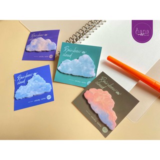 [MM01] Giấy note ghi chú dán hình đám mây 30 tờ _ #hana.land