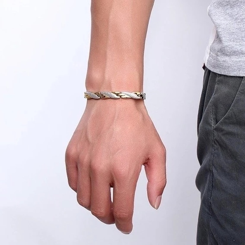 Vòng Tay/Vòng Tay Nam Châm Họa Tiết Con Rồng Giảm Cân Năng Lượng