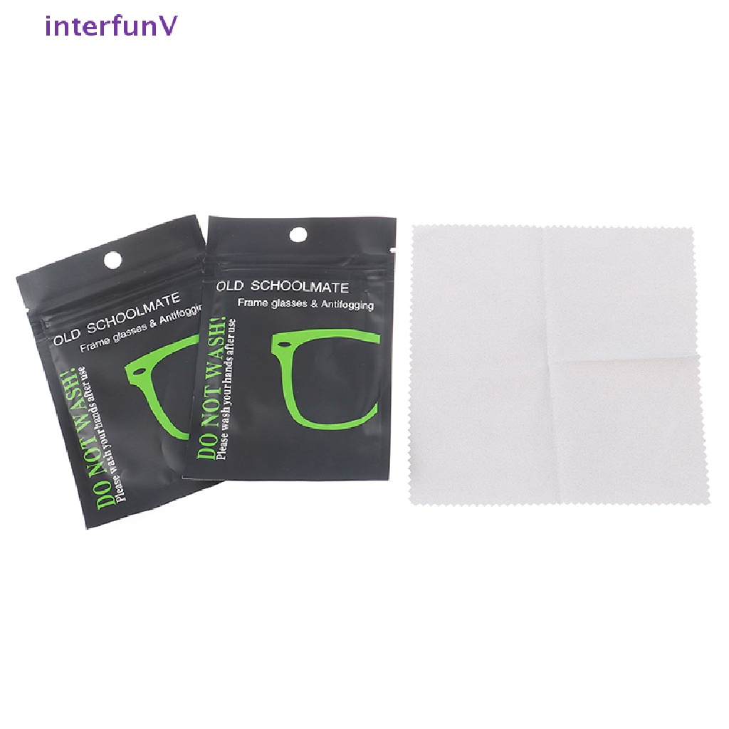 Set 10 Khăn Lau Kính Chống Sương Mù Có Thể Tái Sử Dụng Cho Nam Nữ