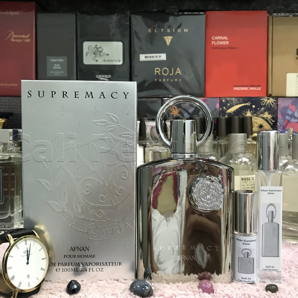 [Cali Perfume][Dùng Là Thơm][Siêu Cuốn Hút][Bản Sao Creed Aventus] Nước Hoa Nam Afnan Supremacy Silver