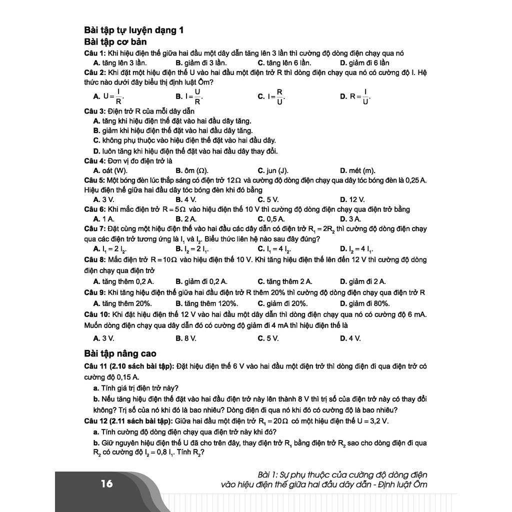 Sách - Bí quyết chinh phục điểm cao Vật lý 9