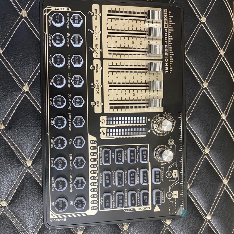 Soundcard livestream cao cấp H9 phiên bản 2022 auto tune âm thanh cực hay