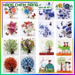 Móc dán tường-móc dán tường siêu dính hình ảnh 3d nhiều mầu đẹp-chịu lực tốt