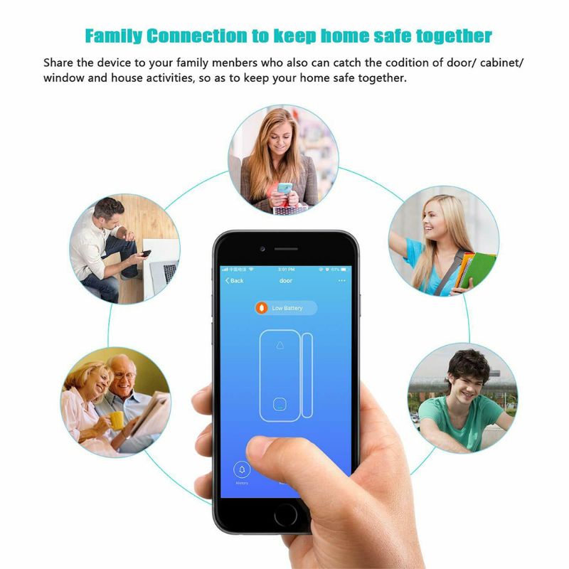 Cảm Biến Kết Nối WIFI Chuyên Dụng Cho Cửa Sổ