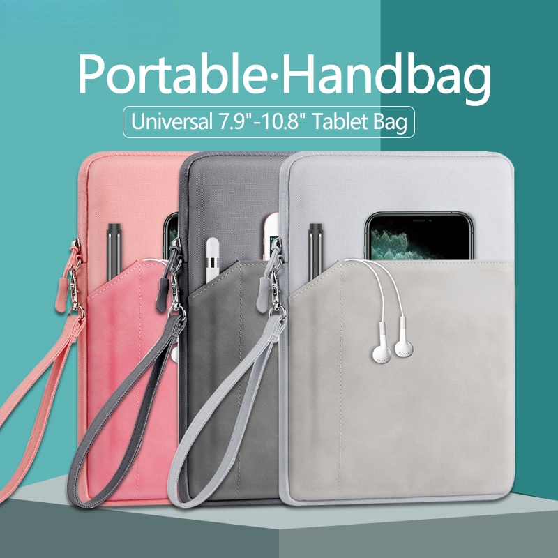Túi Đựng Máy Tính Bảng Chống Sốc Cho Samsung Galaxy Tab S6 Lite (2022) A8 X200 / X205 A7 A 10.1 8.7 S8 S7 S6 S5E 10.4