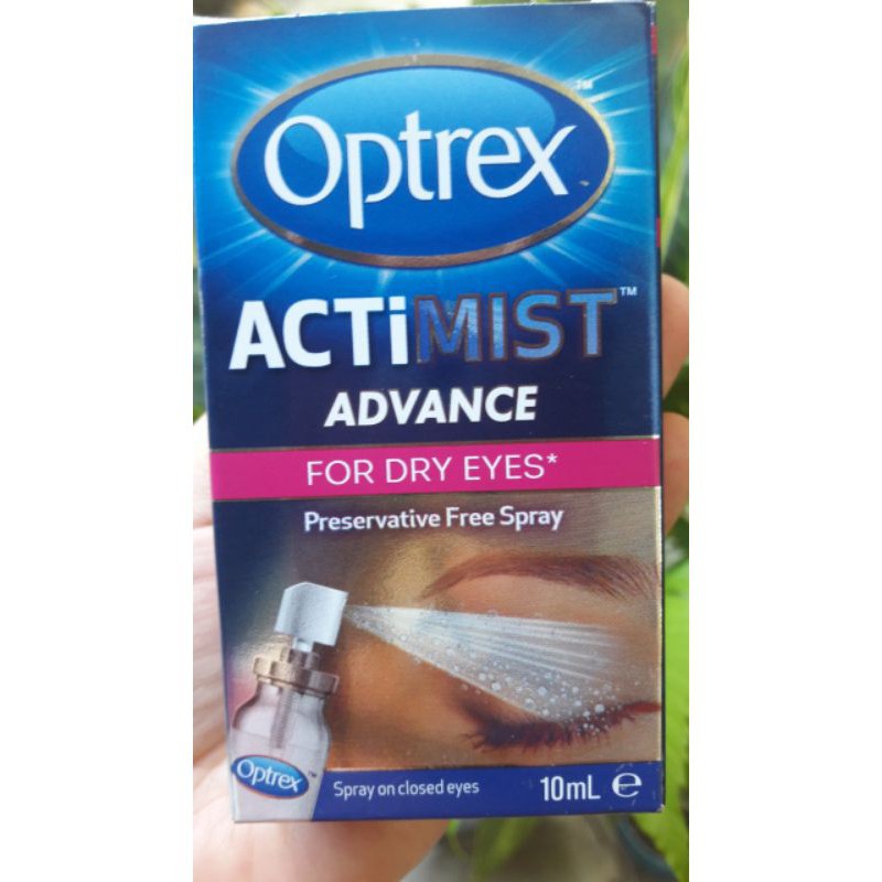 Nhỏ mắt Optrex Actimist 2in1 10ml