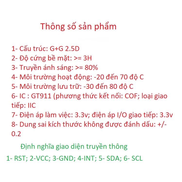 Kính cảm ứng màn Androi cho ô tô