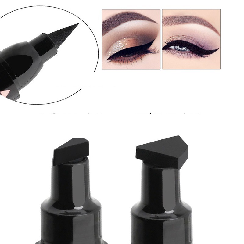 (Hàng Mới Về) 1 Bút Kẻ Mắt Qic Chống Thấm Nước Thiết Kế 2 Đầu Tiện Dụng | BigBuy360 - bigbuy360.vn
