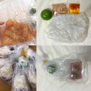 Combo bánh tráng của Hằng