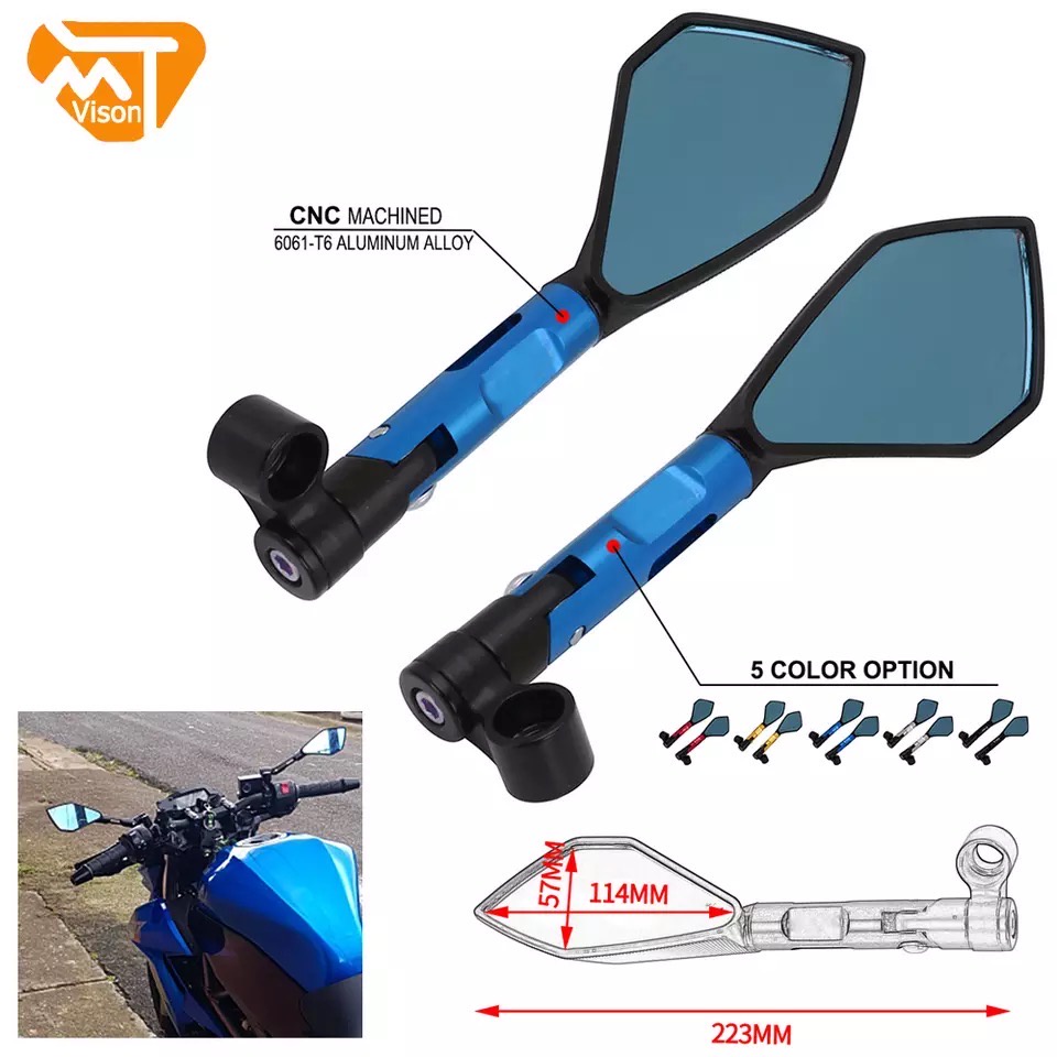 [ 1 Cái bên trái ] Gương 5 cạnh Rizoma 2020