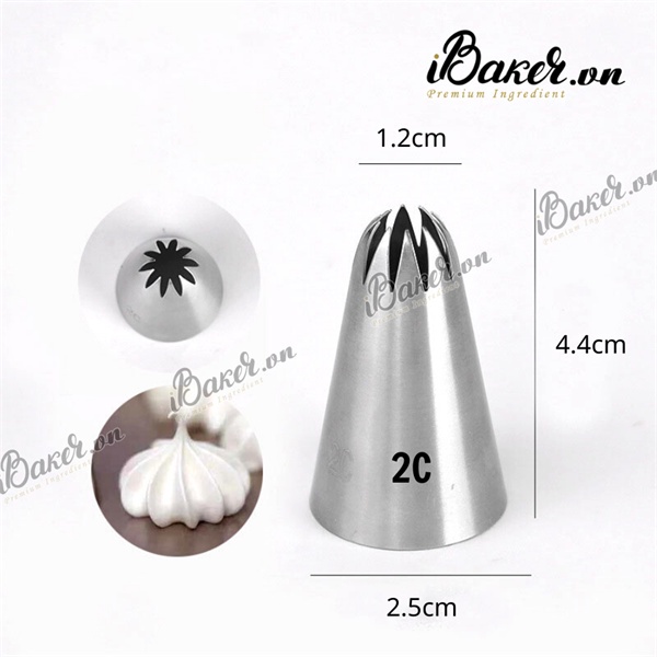 Đui 1M, 2C - Đui bắt kem, bánh cookie, bánh su kem, sò